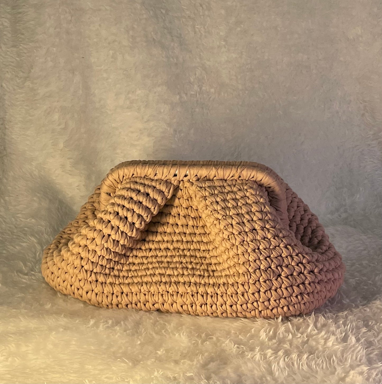 "Amber After Hours" crochet purse